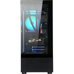 Корпус Formula Crystal Z1 черный без БП ATX 2xUSB2.0 1xUSB3.0 audio bott PSU
