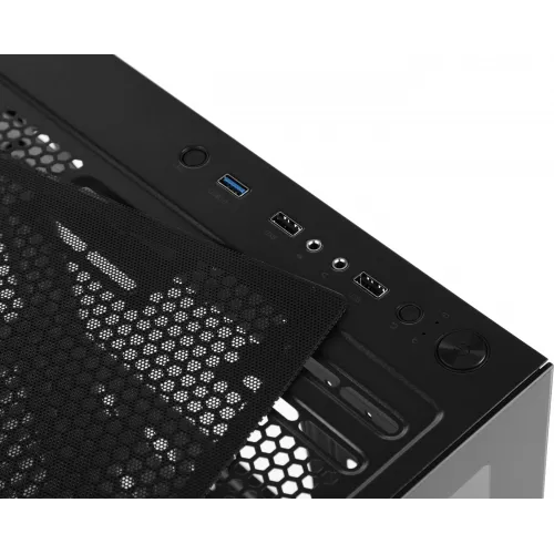 Корпус Formula Crystal Z1 черный без БП ATX 2xUSB2.0 1xUSB3.0 audio bott PSU