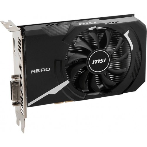 Видеокарта MSI PCI-E 3.0 GT 1030 AERO ITX 4GD4 OC NVIDIA GeForce GT 1030 4Gb 64bit DDR4 2100/2100 HDMIx1 HDCP Ret