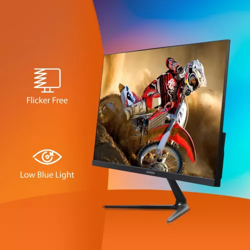 Монитор SunWind 21.5" SM-22FV222 черный VA 5ms 16:9 HDMI матовая 250cd 178гр/178гр 1920x1080 100Hz FreeSync VGA FHD 2.29кг