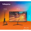 Монитор SunWind 21.5" SM-22FV222 черный VA 5ms 16:9 HDMI матовая 250cd 178гр/178гр 1920x1080 100Hz FreeSync VGA FHD 2.29кг