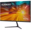 Монитор SunWind 21.5" SM-22FV222 черный VA 5ms 16:9 HDMI матовая 250cd 178гр/178гр 1920x1080 100Hz FreeSync VGA FHD 2.29кг