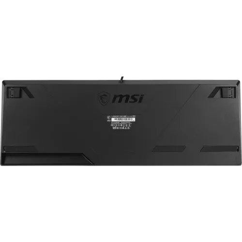 Клавиатура MSI GK30 RU черный USB Multimedia for gamer LED (подставка для запястий) (S11-04RU236-CLA) кабель 1.8м
