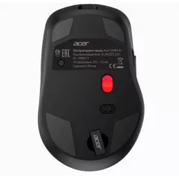 Мышь Acer OMR310 черный оптическая 1600dpi беспров. BT/Radio USB 7but (ZL.MCECC.031)
