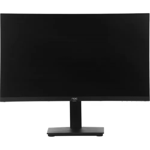 Монитор NPC 23.8" MF2412 черный IPS LED 4ms 16:9 HDMI M/M Cam матовая HAS Piv 1000:1 300cd 178гр/178гр 1920x1080 100Hz G-Sync FreeSync VGA DP FHD USB 2.75кг
