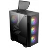 Корпус MSI MAG Forge M100A черный без БП mATX 2x120mm 2xUSB2.0 1xUSB3.0 audio bott PSU
