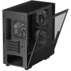 Корпус Deepcool CH360 черный без БП mATX 7x120mm 3x140mm 1xUSB3.0 audio bott PSU