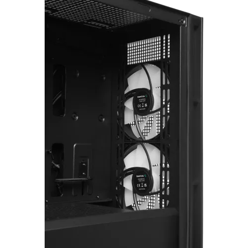 Корпус Deepcool CH360 черный без БП mATX 7x120mm 3x140mm 1xUSB3.0 audio bott PSU