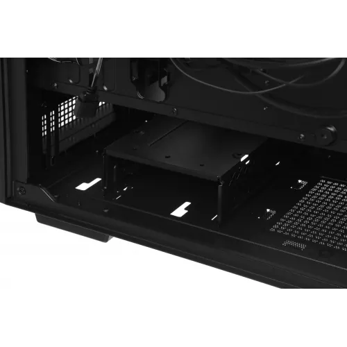 Корпус Deepcool CH360 черный без БП mATX 7x120mm 3x140mm 1xUSB3.0 audio bott PSU