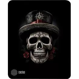 Коврик для мыши Cactus Scull рисунок 250x200x3мм (CS-MP-D05S)
