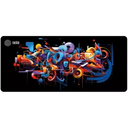 Коврик для мыши Cactus Graffiti рисунок 900x400x2мм (CS-MP-PRO10ХXL)