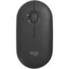 Мышь Logitech Pebble 2 M350S графитовый оптическая 4000dpi silent беспров. BT для ноутбука 2but (910-006988)