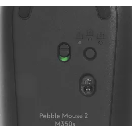 Мышь Logitech Pebble 2 M350S графитовый оптическая 4000dpi silent беспров. BT для ноутбука 2but (910-006988)