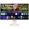 Монитор LG 31.5" MyView 32SR85U-W белый IPS LED 16:9 HDMI M/M Cam матовая HAS 400cd 178гр/178гр 3840x2160 60Hz 4K USB 7.7кг
