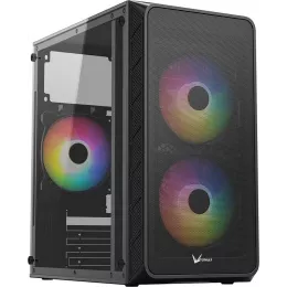 Корпус Formula Air Mesh G4 черный без БП mATX 2x120mm 1xUSB2.0 1xUSB3.0 audio