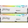 Память DDR5 2x16GB 6400MHz Kingston KF564C32BWEAK2-32 Fury Beast RGB RTL Gaming PC5-51200 CL32 DIMM 288-pin 1.4В kit dual rank с радиатором Ret