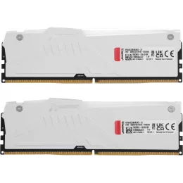 Память DDR5 2x16GB 6400MHz Kingston KF564C32BWEAK2-32 Fury Beast RGB RTL Gaming PC5-51200 CL32 DIMM 288-pin 1.4В kit dual rank с радиатором Ret