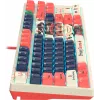 Клавиатура A4Tech AT87 Proxy Boom бежевый/красный USB for gamer LED (AT87) кабель 1.8м