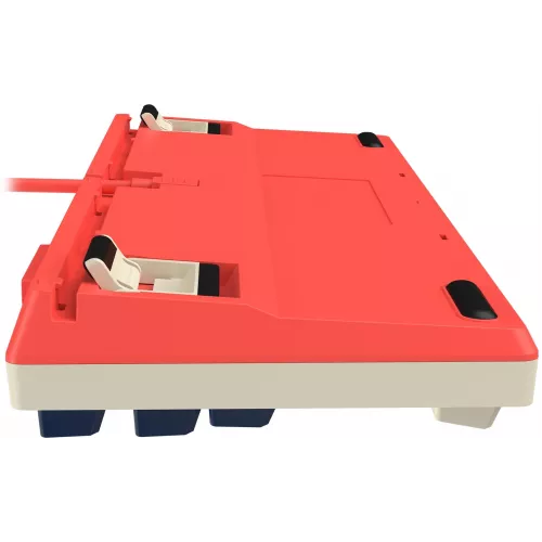 Клавиатура A4Tech AT87 Proxy Boom бежевый/красный USB for gamer LED (AT87) кабель 1.8м