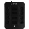 Источник бесперебойного питания Smartwatt Safe Pro LCD 600Вт 1000ВА черный