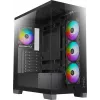 Корпус Azza COVE черный без БП ATX 6x120mm 2x140mm 1xUSB2.0 1xUSB3.0 audio bott PSU