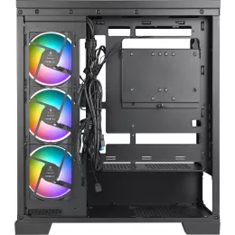 Корпус Azza COVE черный без БП ATX 6x120mm 2x140mm 1xUSB2.0 1xUSB3.0 audio bott PSU