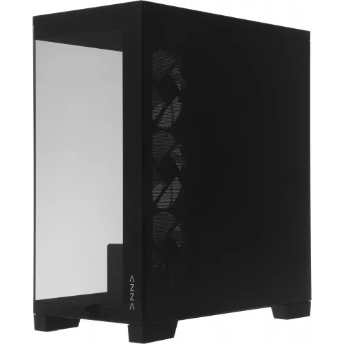 Корпус Azza COVE черный без БП ATX 6x120mm 2x140mm 1xUSB2.0 1xUSB3.0 audio bott PSU