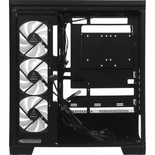 Корпус Azza COVE черный без БП ATX 6x120mm 2x140mm 1xUSB2.0 1xUSB3.0 audio bott PSU