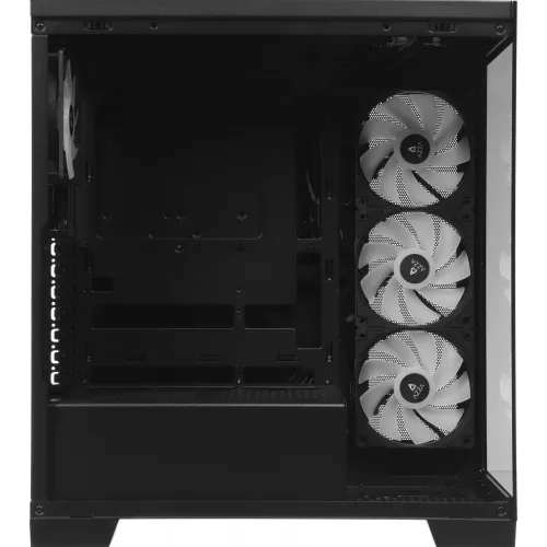Корпус Azza COVE черный без БП ATX 6x120mm 2x140mm 1xUSB2.0 1xUSB3.0 audio bott PSU