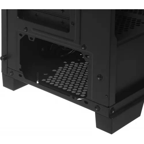 Корпус Azza COVE черный без БП ATX 6x120mm 2x140mm 1xUSB2.0 1xUSB3.0 audio bott PSU