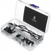 Корпус Azza COVE черный без БП ATX 6x120mm 2x140mm 1xUSB2.0 1xUSB3.0 audio bott PSU