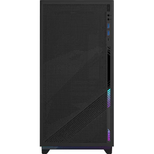 Корпус Gigabyte GB-AC400G черный без БП ATX 5x120mm 2x140mm 2xUSB3.0 audio bott PSU