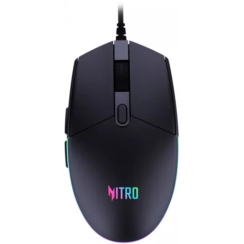 Мышь Acer Nitro OMW400 черный оптическая 6400dpi USB 6but (ZL.MCEEE.02U)