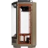 Корпус Thermaltake The Tower 300 Gravel Send коричневый без БП mATX 8x120mm 6x140mm 2xUSB3.0 audio bott PSU
