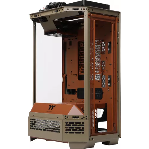 Корпус Thermaltake The Tower 300 Gravel Send коричневый без БП mATX 8x120mm 6x140mm 2xUSB3.0 audio bott PSU
