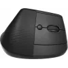 Мышь Logitech Lift графитовый оптическая 4000dpi silent беспров. BT/Radio USB для ноутбука 5but (910-006485)