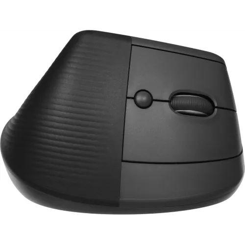 Мышь Logitech Lift графитовый оптическая 4000dpi silent беспров. BT/Radio USB для ноутбука 5but (910-006485)