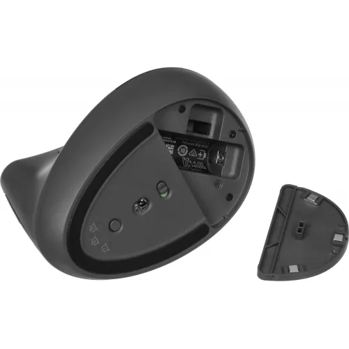 Мышь Logitech Lift графитовый оптическая 4000dpi silent беспров. BT/Radio USB для ноутбука 5but (910-006485)