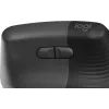 Мышь Logitech Lift графитовый оптическая 4000dpi silent беспров. BT/Radio USB для ноутбука 5but (910-006485)