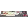 Клавиатура A4Tech WS87 механическая серый/красный USB беспроводная BT/Radio for gamer LED