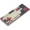 Клавиатура A4Tech WS87 механическая серый/красный USB беспроводная BT/Radio for gamer LED