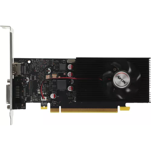 Видеокарта Afox PCI-E 3.0 AF1030-2048D5L7 NVIDIA GeForce GT 1030 2Gb 64bit GDDR5 1228/6000 DVIx1 HDMIx1 HDCP Ret low profile