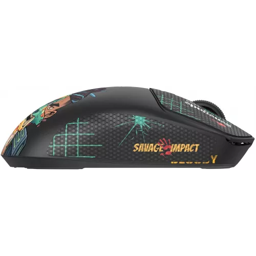 Мышь A4Tech Bloody R72 Ultra Duo Renegade черный оптическая 20000dpi беспров. USB/USB-C 7but