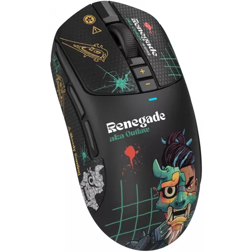 Мышь A4Tech Bloody R72 Ultra Duo Renegade черный оптическая 20000dpi беспров. USB/USB-C 7but