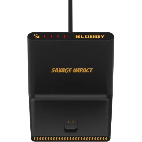Мышь A4Tech Bloody R72 Ultra Duo Renegade черный оптическая 20000dpi беспров. USB/USB-C 7but