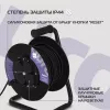 Сетевой удлинитель Buro BU-PSR4.30/FRG-20 30м (4 розетки) черный (коробка)