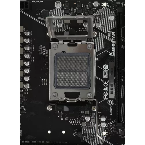 Материнская плата Biostar B650MT Socket AM5 AMD B650 2xDDR5 mATX AC`97 8ch(7.1) GbLAN RAID+HDMI+DP