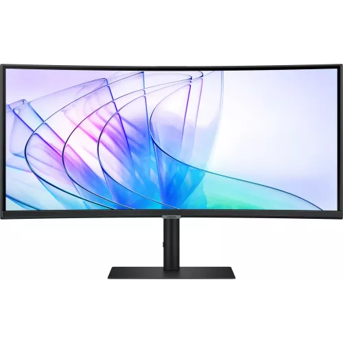 Монитор Samsung 34" ViewFinity S6 S34C650VAIXCI черный VA LED 5ms 21:9 M/M Cam полуматовая HAS Piv 3000:1 350cd 178гр/178гр 3440x1440 100Hz DP Ultra WQHD USB 8.1кг