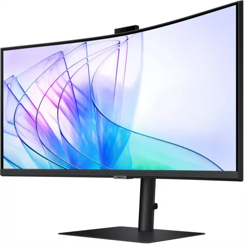 Монитор Samsung 34" ViewFinity S6 S34C650VAIXCI черный VA LED 5ms 21:9 M/M Cam полуматовая HAS Piv 3000:1 350cd 178гр/178гр 3440x1440 100Hz DP Ultra WQHD USB 8.1кг