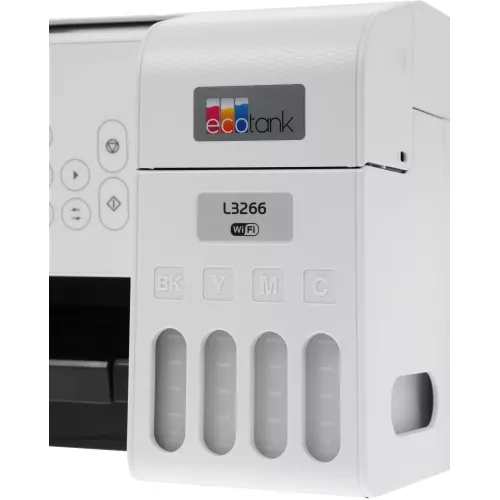 МФУ струйный Epson EcoTank L3266 (C11CJ66416) A4 WiFi белый